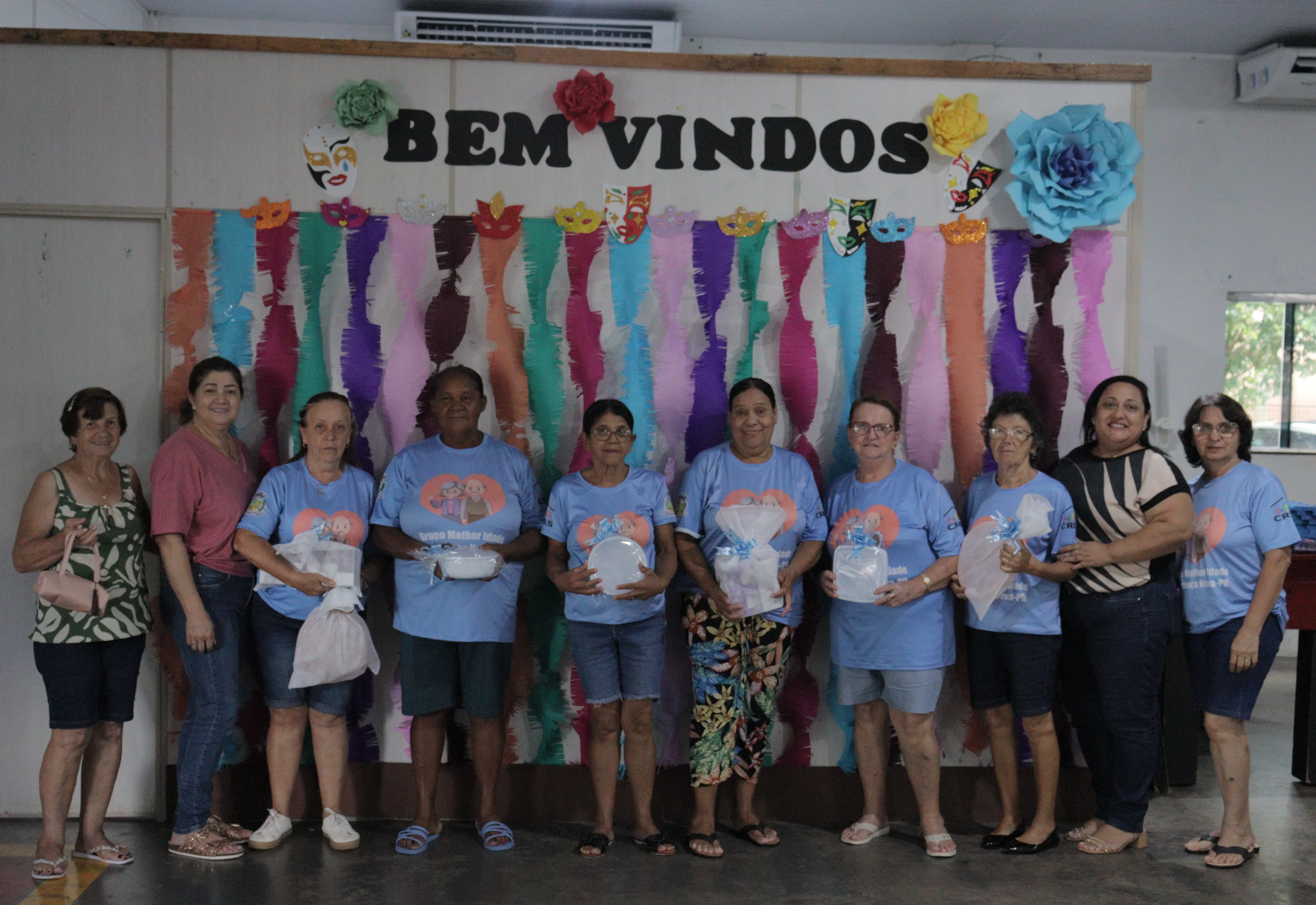 GRUPO DA MELHOR IDADE RETORNA COM ENCONTRO ESPECIAL APÓS FÉRIAS